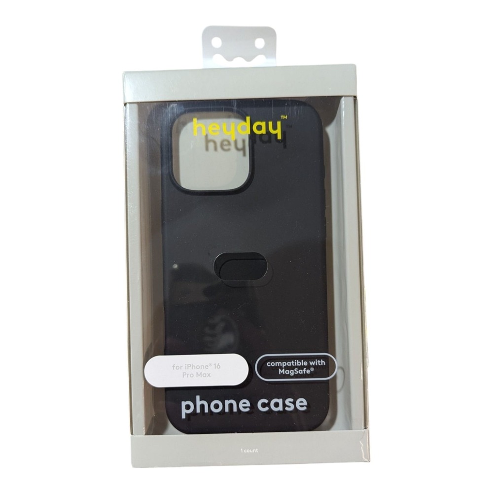 K3. Heyday‎ MagSafe Phone Case For Apple iPhone 16 Pro Max - Black